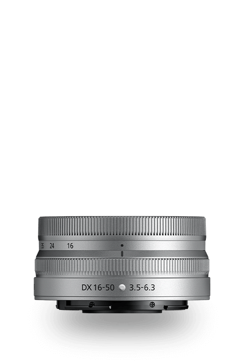 NIKKOR Z - DX 16-50mm f/3.5-6.3 - VR - Silver | Nikon Cameras & Lenses
