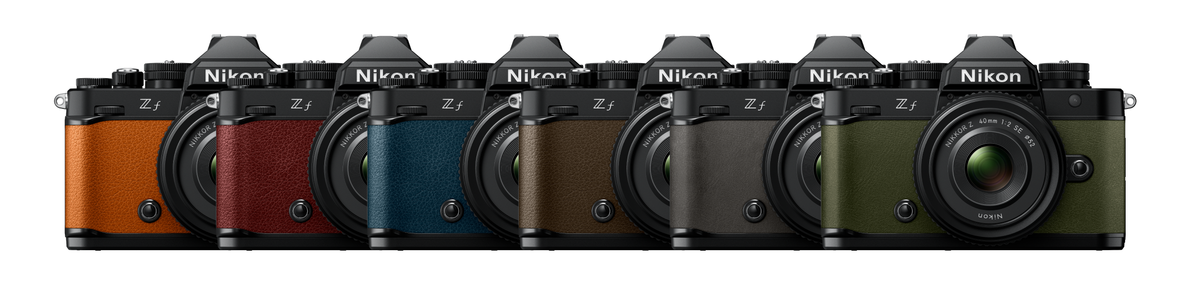 Nikon Zf Compact Mirrorless Camera Colour Line-up | Nikon Cameras, Lenses & Accessories